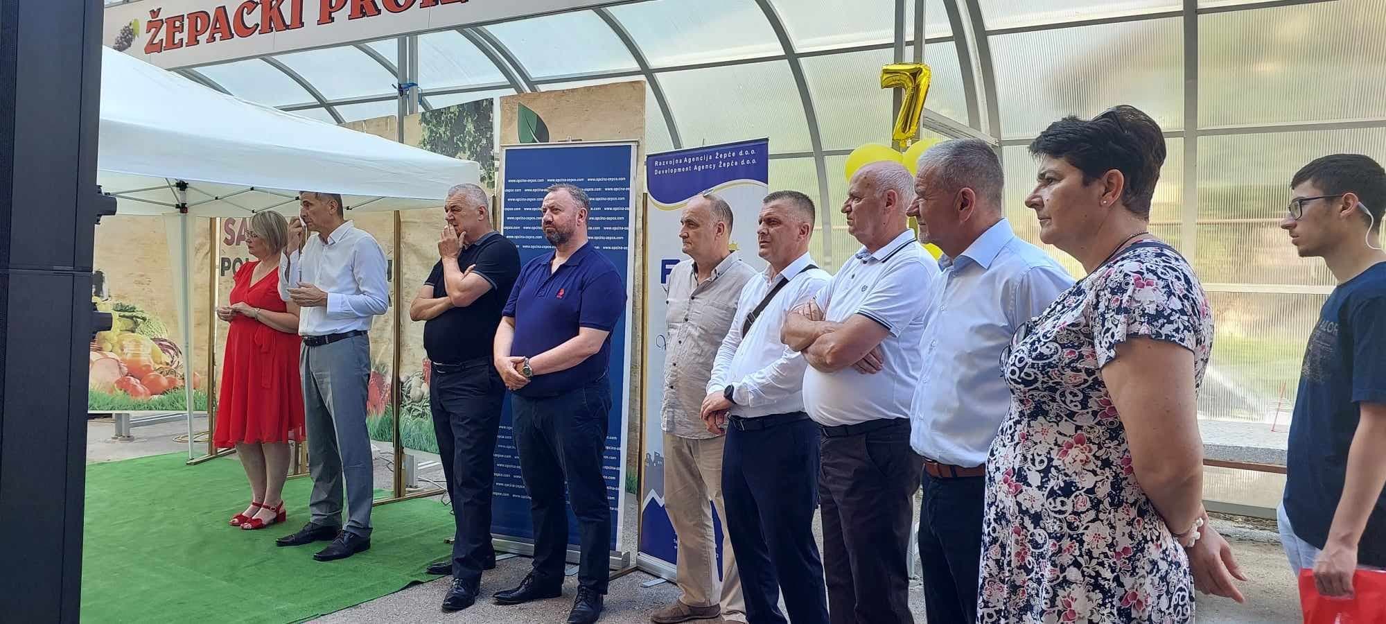 Posjeta poljoprivrednom sajmu "Dani maline i meda" u Žepču