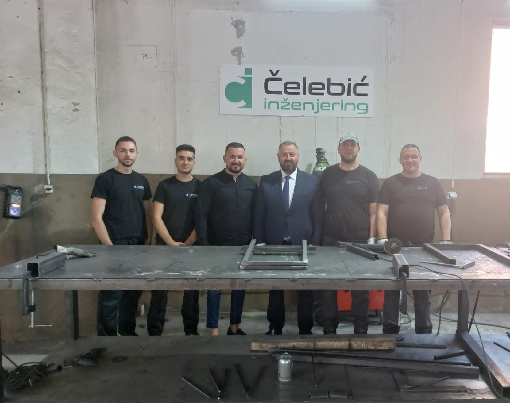 Posjeta kompaniji Čelebić inženjering u Zenici: U pripremi investicija od 750.000 KM u fotonaponsku elektranu