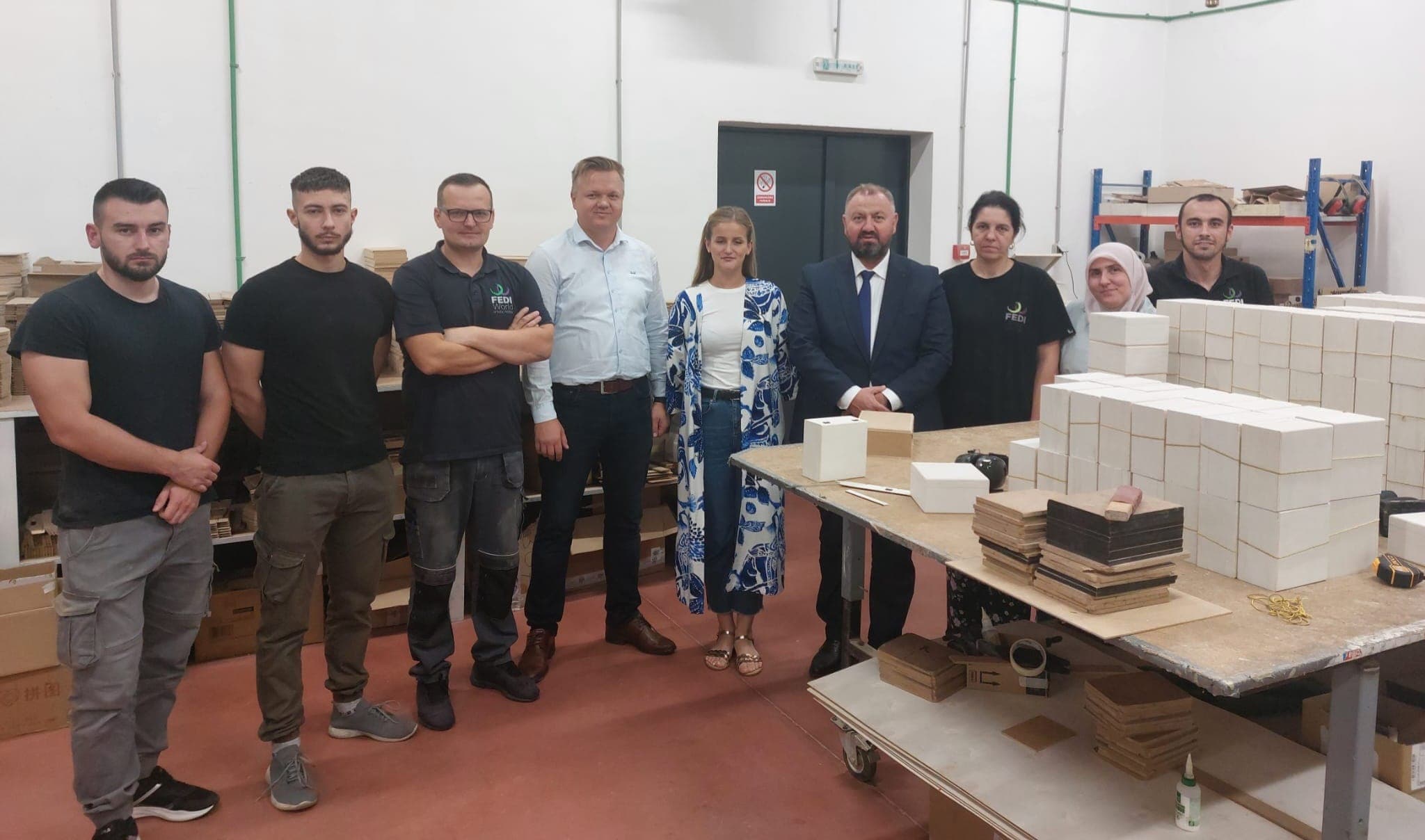 Fedi d.o.o. Şirketine Ziyaret: BiH'nin Tek Dekupaj Ahşap Kutu Üreticisi