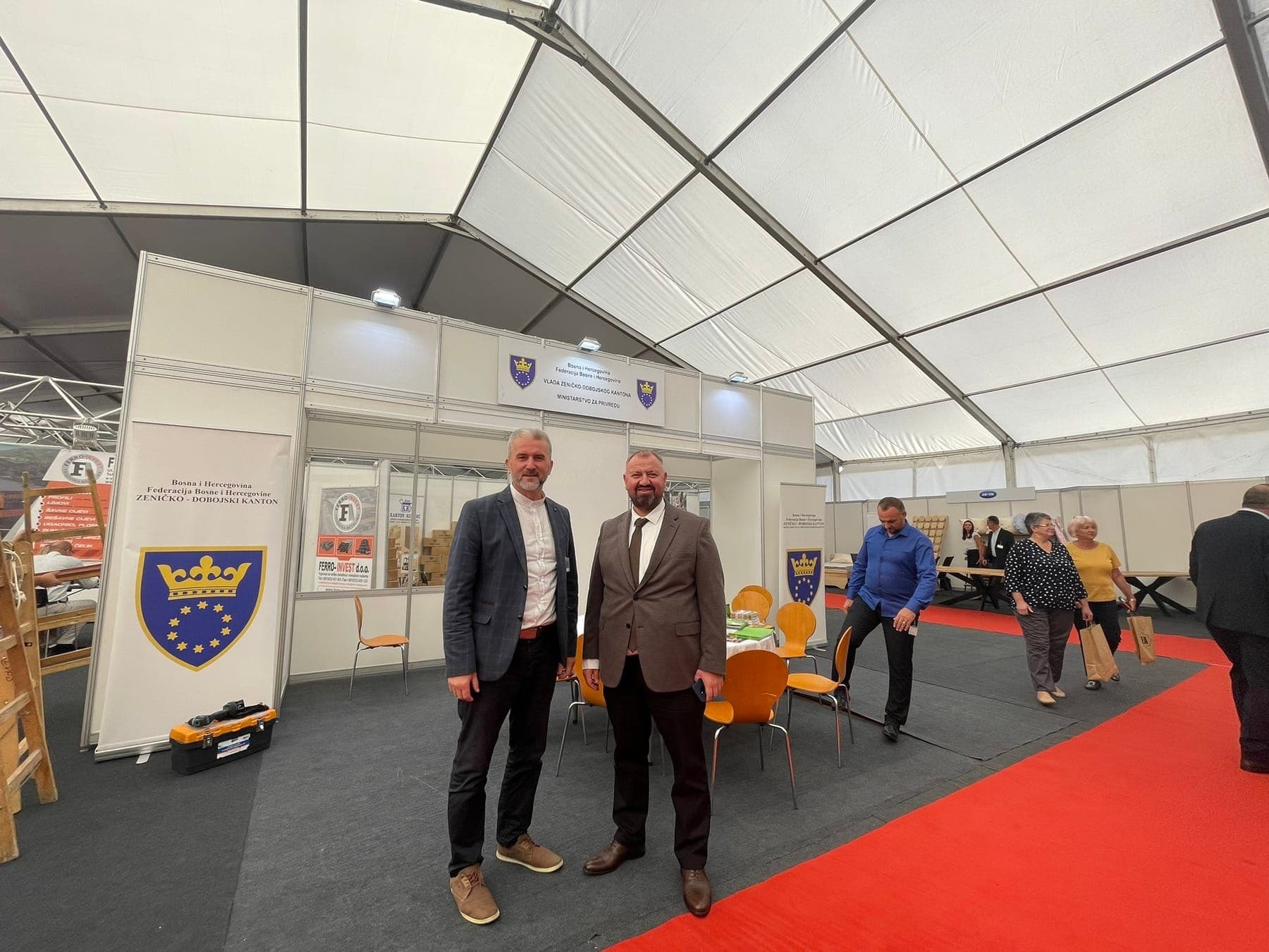 Zajednički nastup izlagača iz ZDK na 17. Međunarodnom sajmu privrede Tešanj 2023