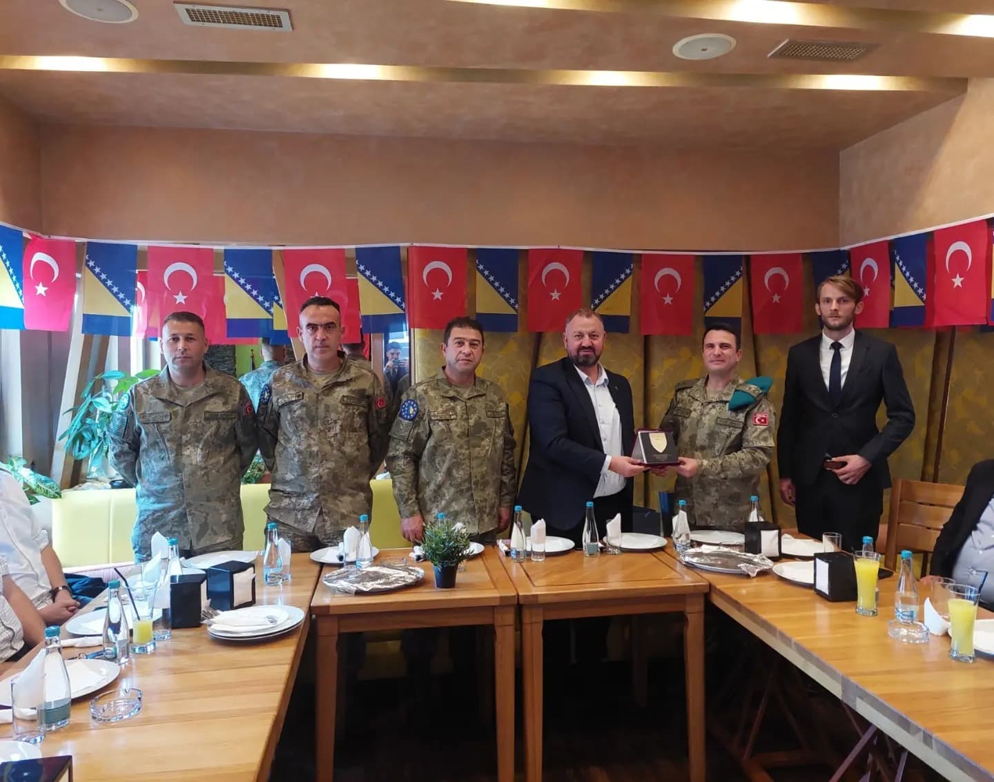 Svečanost povodom 100. godišnjice Republike Turske u organizaciji EUFOR-a Lot Zavidovići