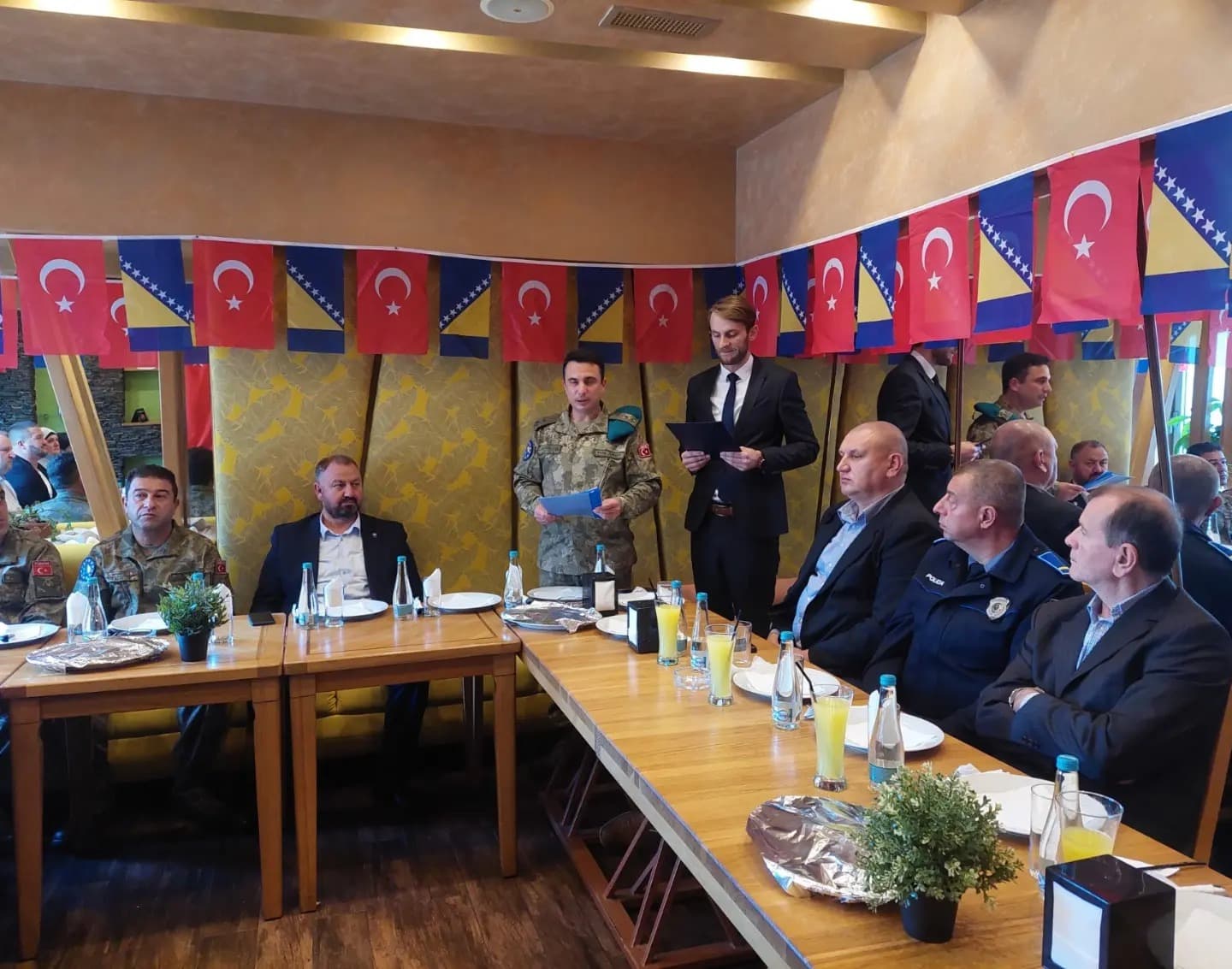 Svečanost povodom 100. godišnjice Republike Turske u organizaciji EUFOR-a Lot Zavidovići