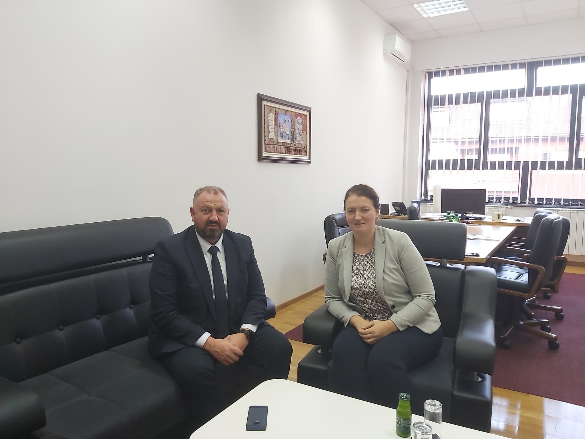 Posjeta ministra Šibonjića Ekonomskom fakultetu Univerziteta u Zenici