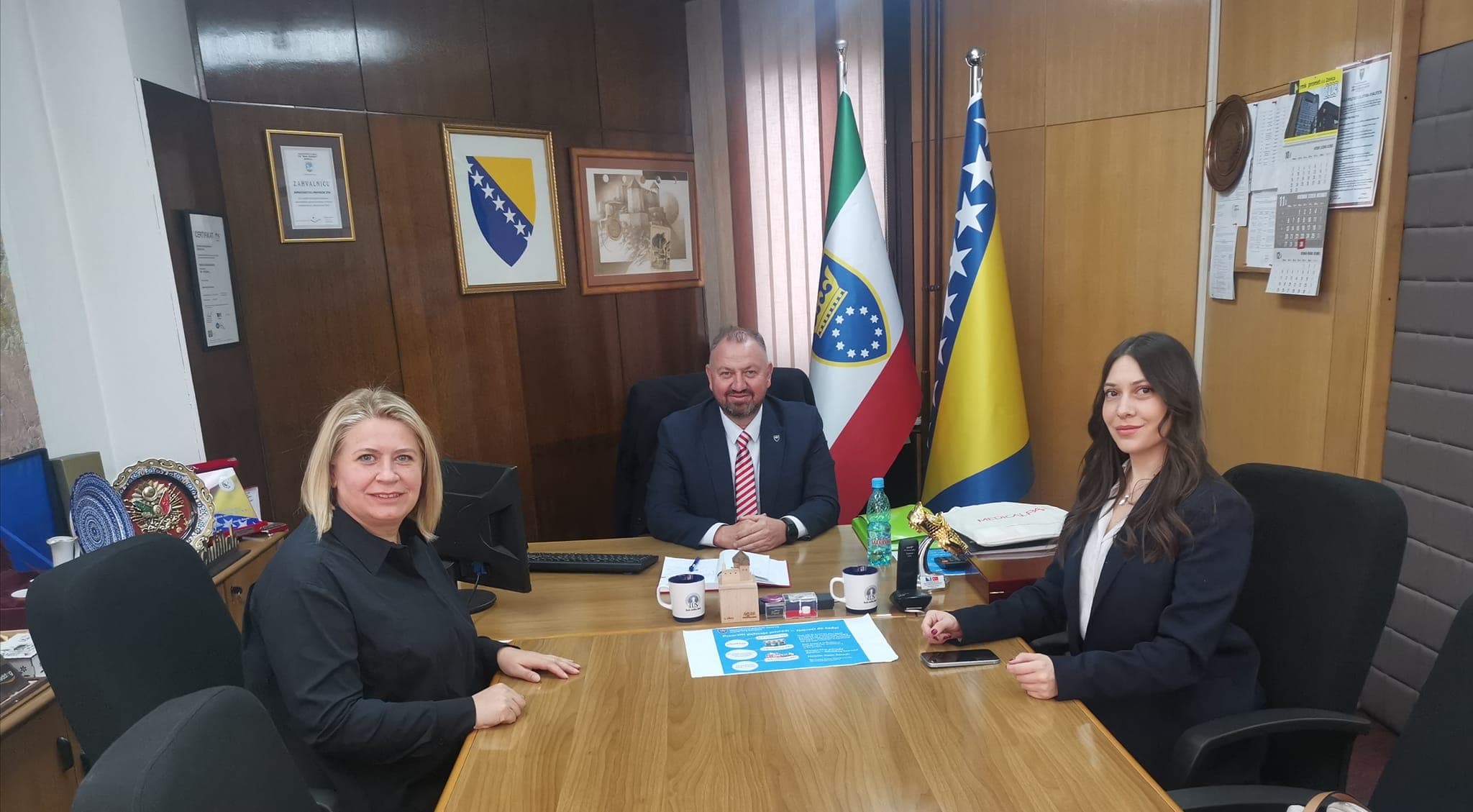 Posjeta predstavnika Medical Park bolnica iz Turske Ministarstvu privrede ZDK