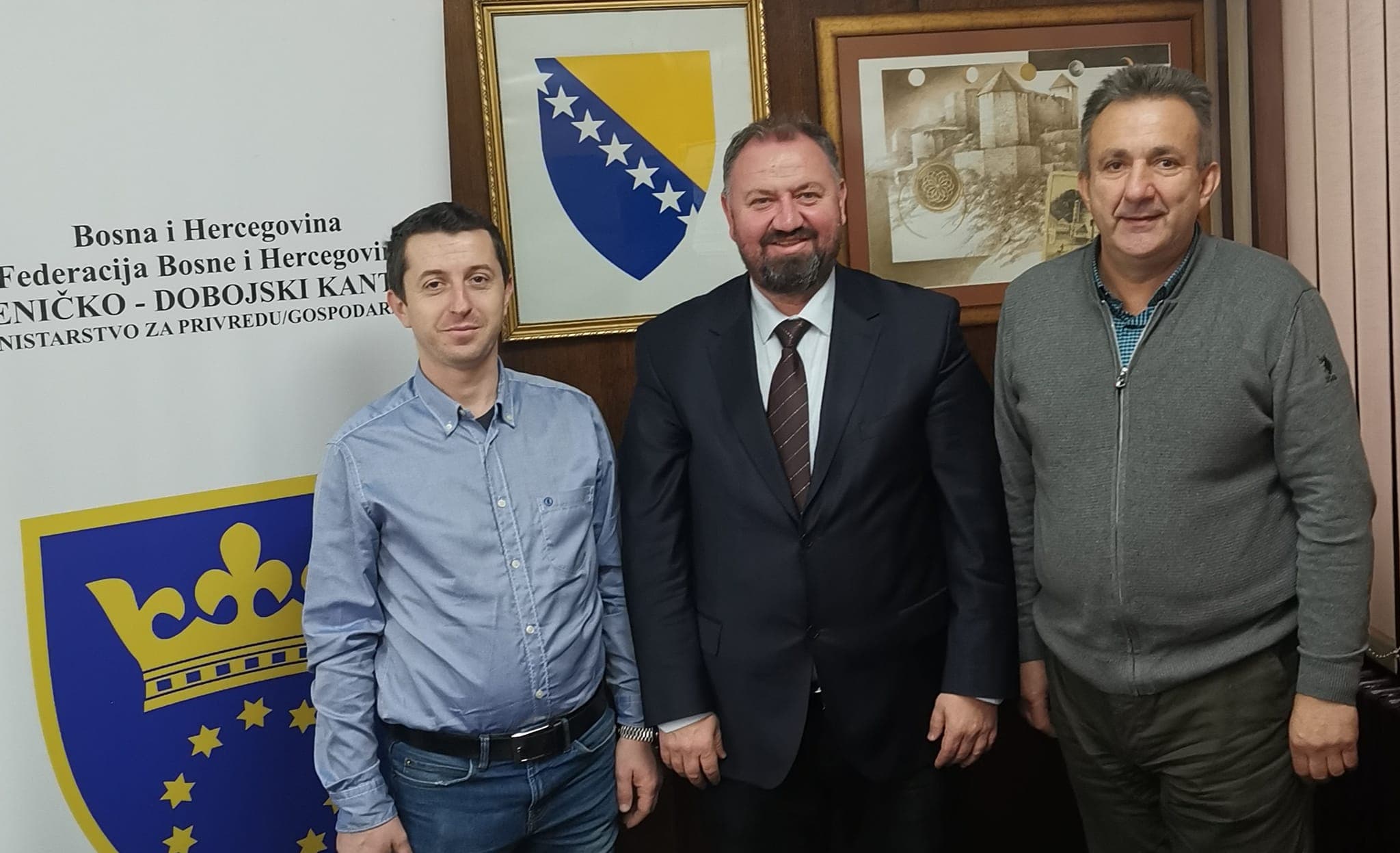 Posjeta predstavnika Udruženja Green Energy Ministarstvu privrede ZDK