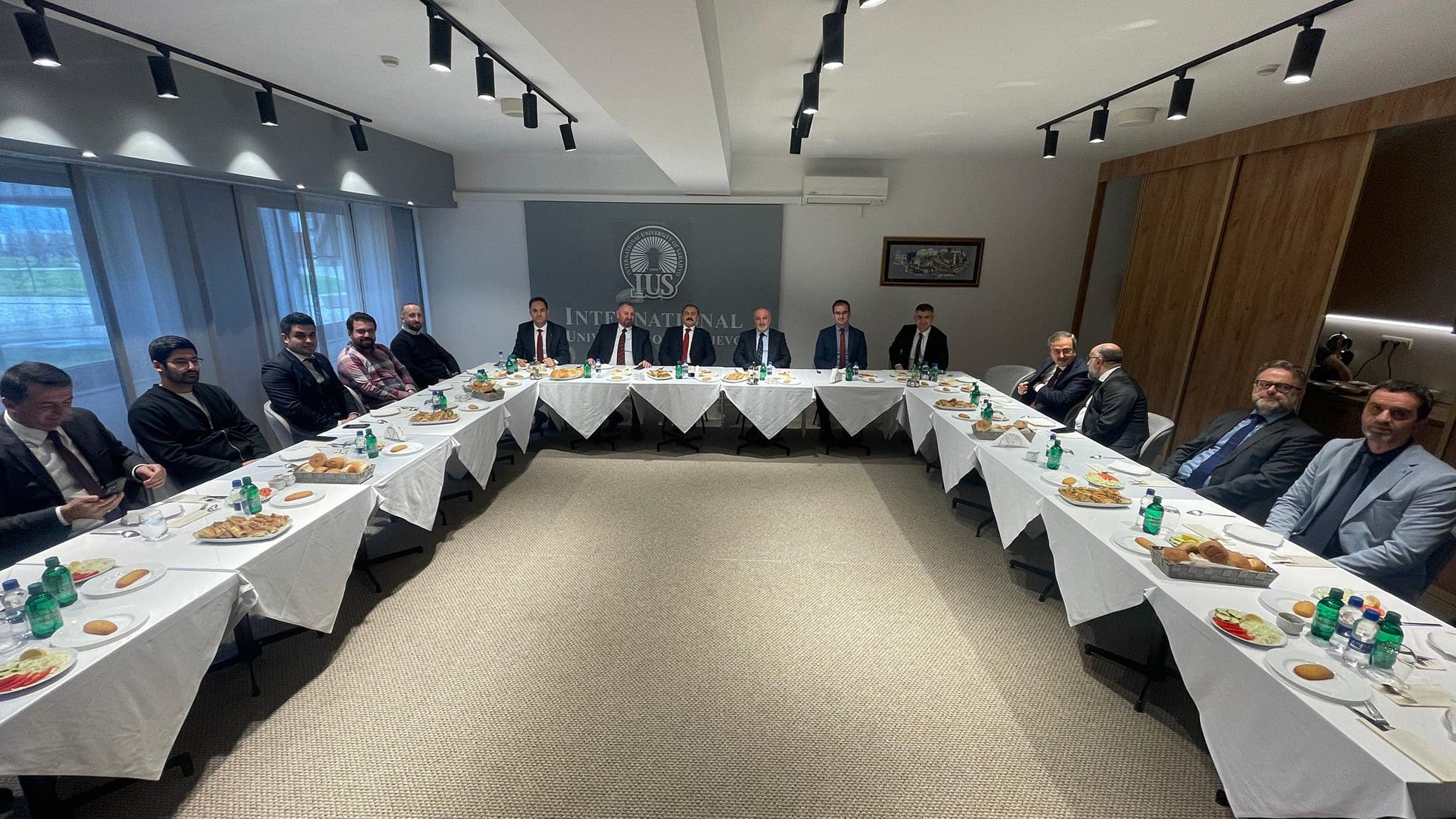 Visit to IUS at the Invitation of DEİK BiH President Hasan Topaloğlu