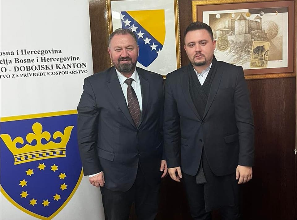 Posjeta Halila Sulejmanovića, konsultanta za energetski sektor, Ministarstvu privrede ZDK