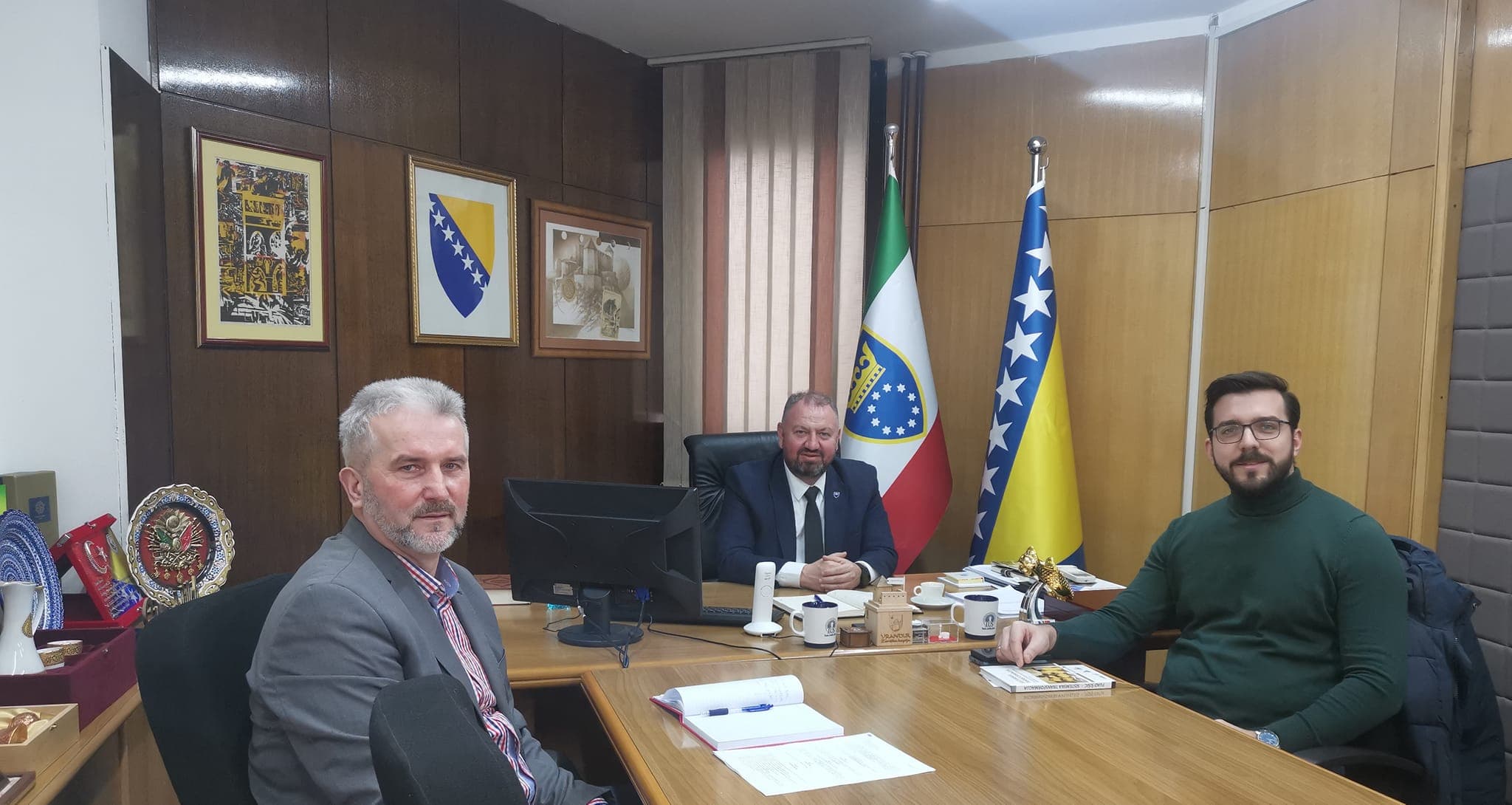 Ministar Šibonjić razgovarao s predstavnikom kompanije GTS Adriatic d.o.o.