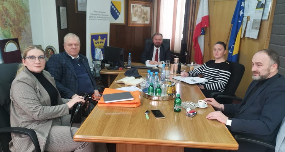 Posjeta predsjednika Udruženja privrednika Grada Zenica Ministarstvu privrede ZDK