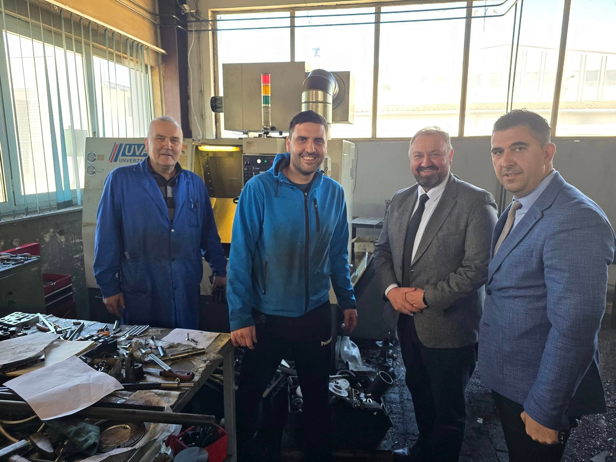 Ministri Šibonjić i Šabani posjetili Universal-Pro d.o.o. u Visokom