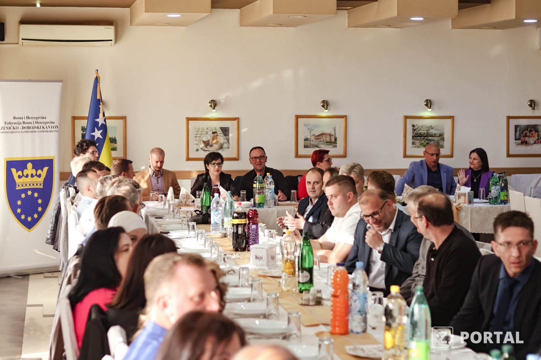 ZDK Ekonomi Bakanının Girişimiyle Zavidovići İş İnsanlarının İlk Buluşması Gerçekleştirildi