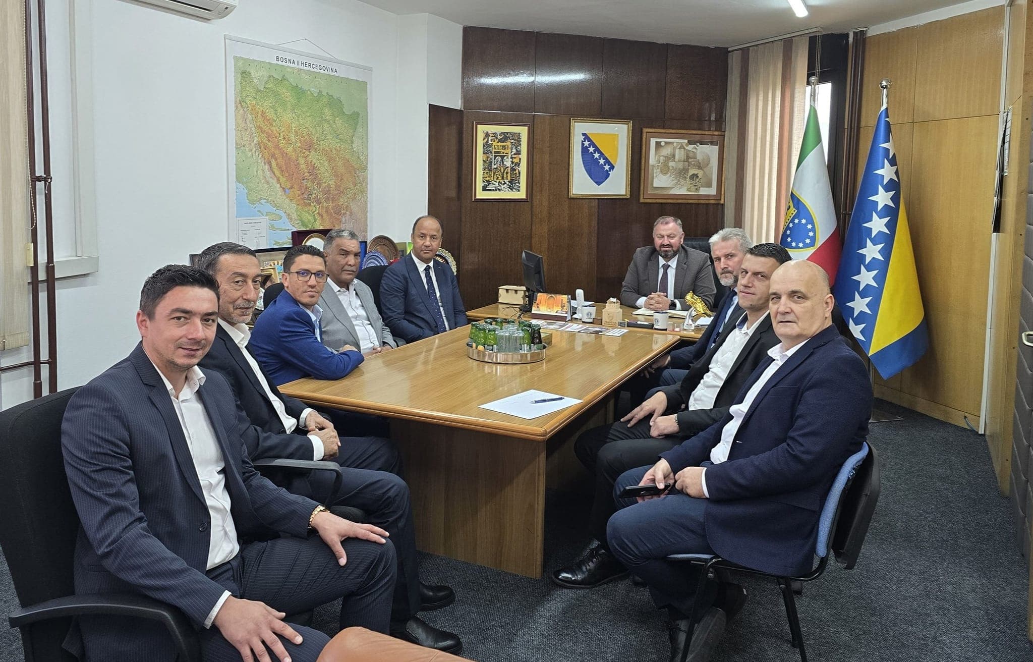 Privrednici iz Libije u posjeti Ministarstvu privrede