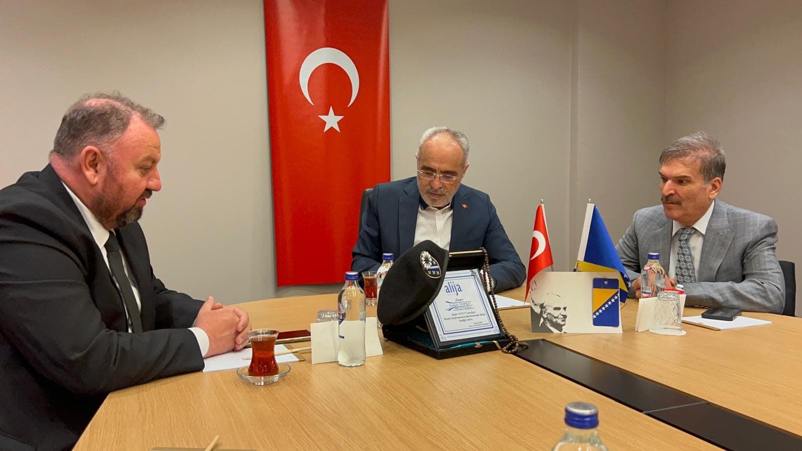 Ministar Šibonjić razgovarao sa Yalcinom Topcuom, glavnim savjetnikom predsjednika Republike Turske