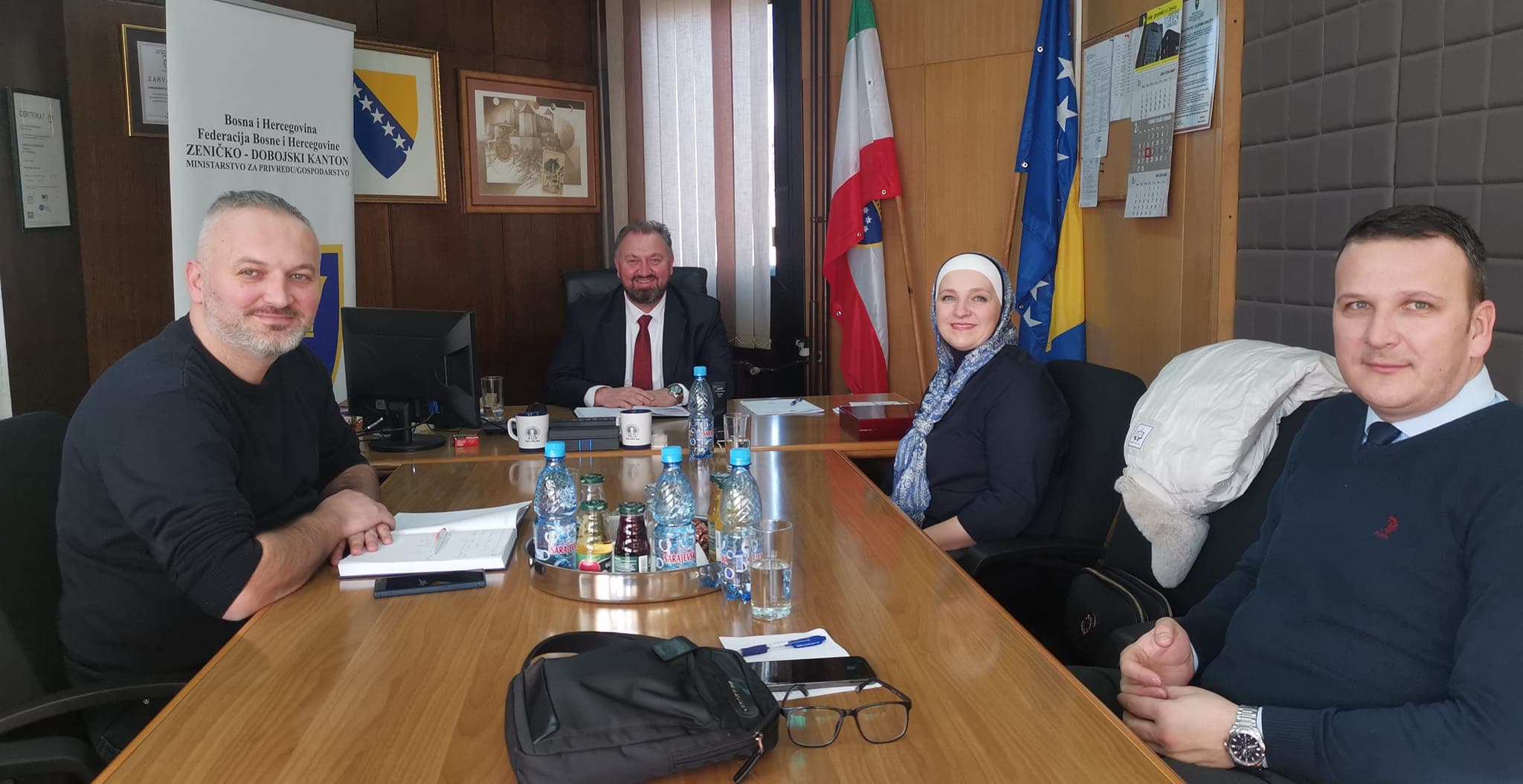 Posjeta kantonalnih zastupnika Ministarstvu privrede ZDK