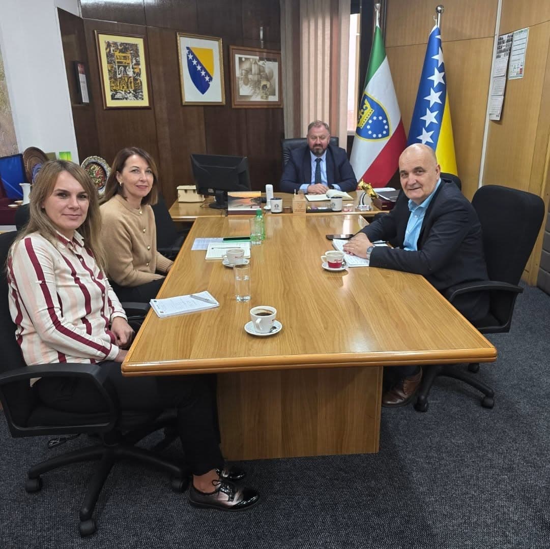 Ministar Šibonjić razgovarao sa predstavnicima udruženja Moje Visoko