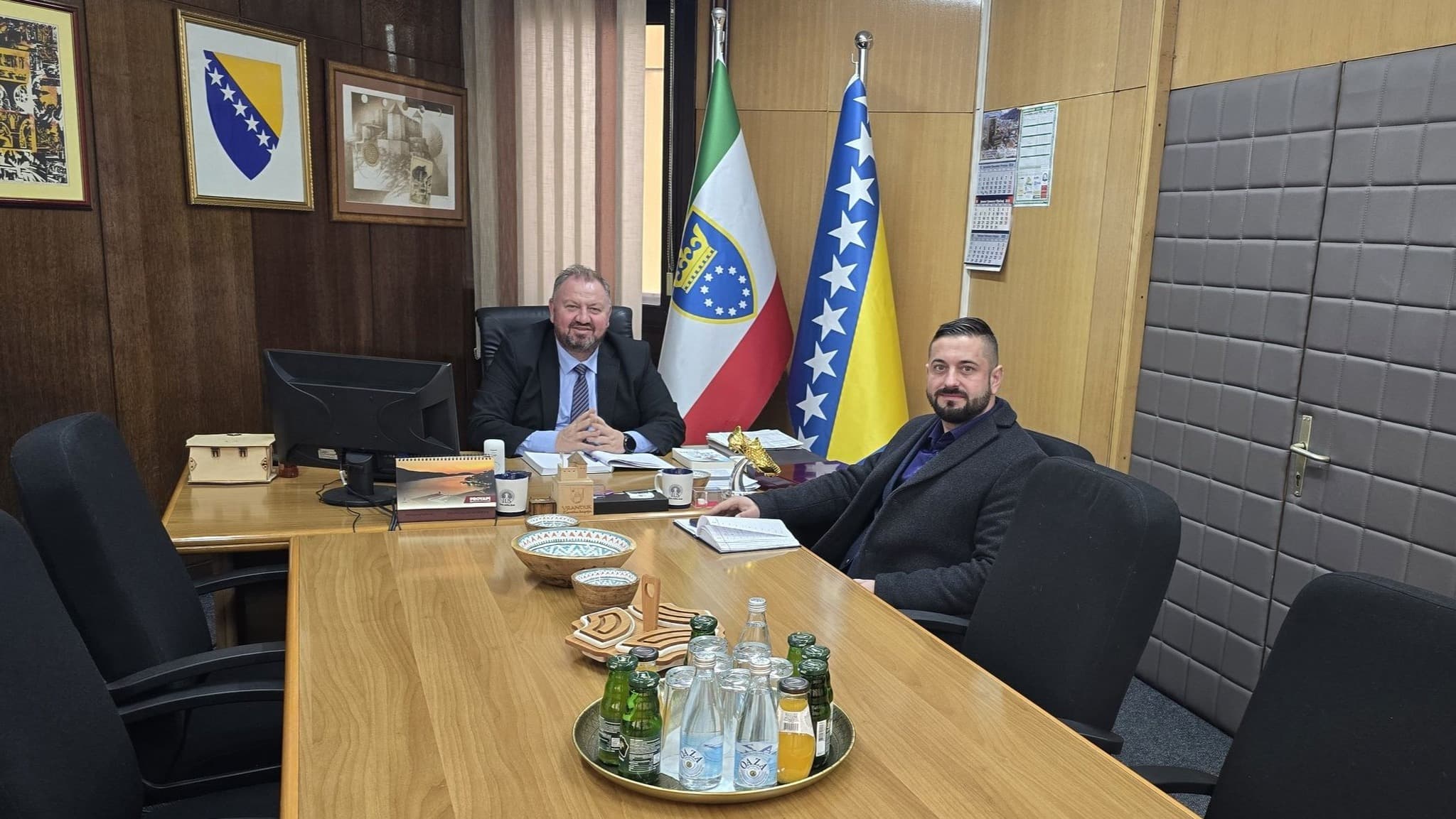 Ministar Šibonjić i načelnik Suljaković: Podrška razvoju privrede i jačanju lokalne zajednice