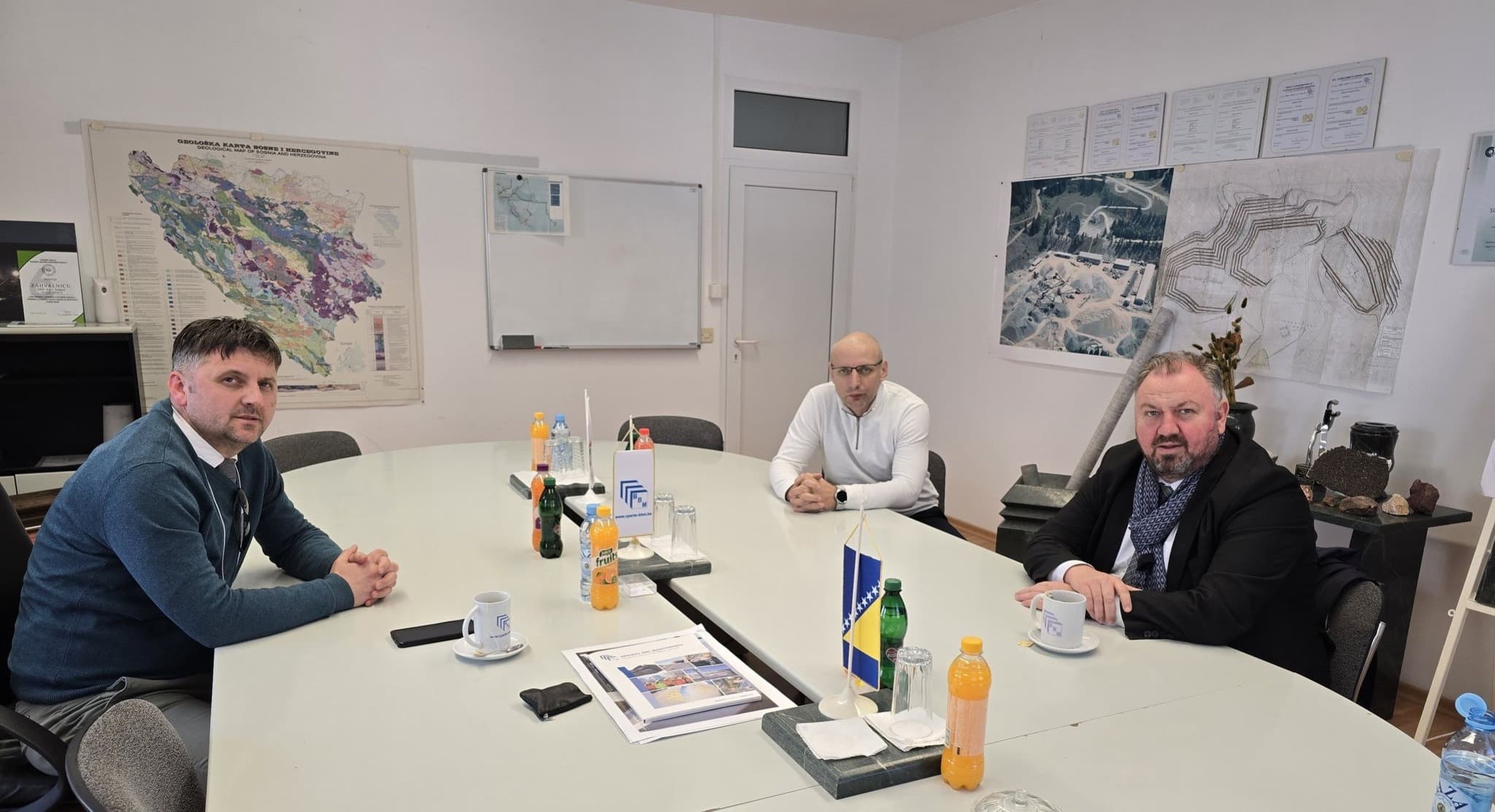 Ministar Šibonjić u posjeti kompaniji BBM-Vareš d.o.o.