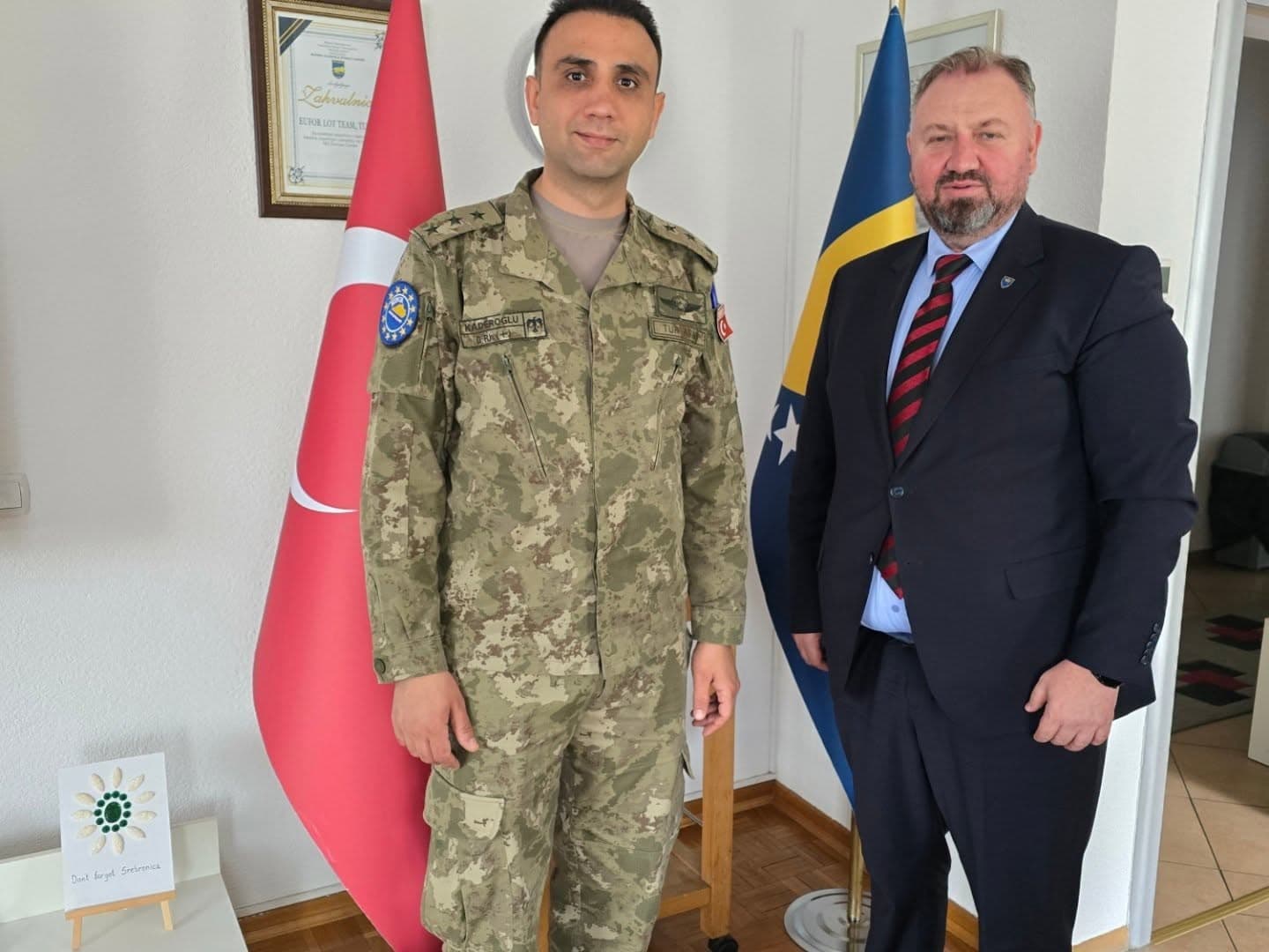 Posjeta i razgovor sa predstavnicima EUFOR-a