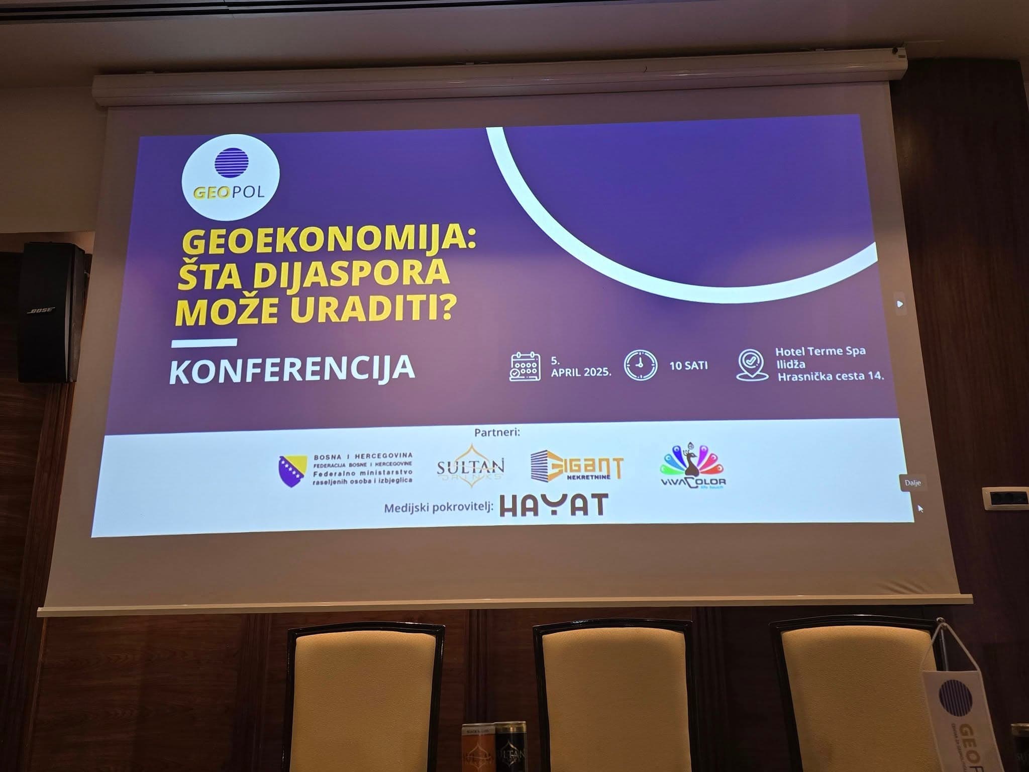 Geopol organizovao konferenciju o geoekonomiji: Dijaspora kao ključ razvoja BiH