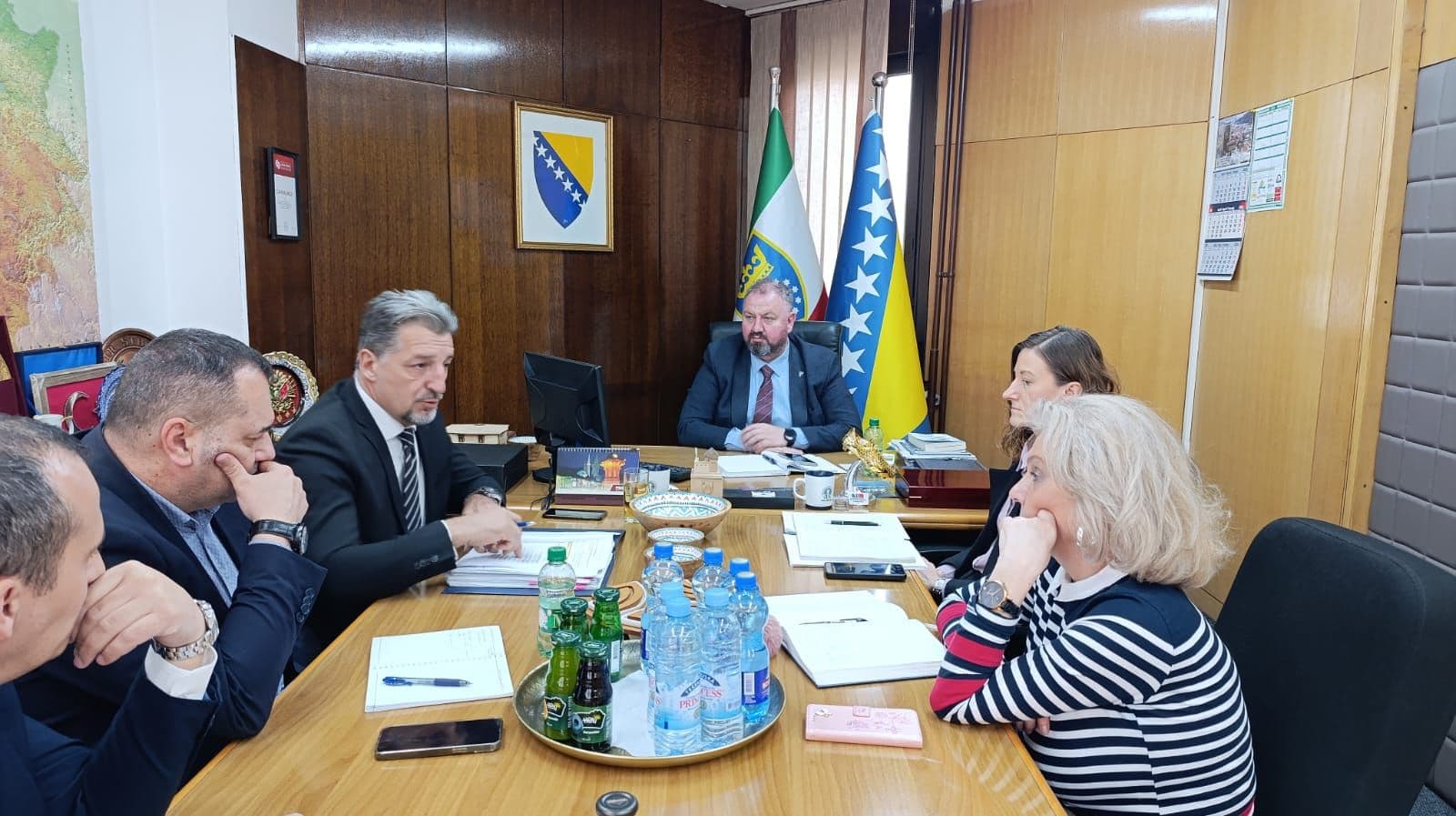 Sastanak ministra Šibonjića sa predstavnicima RMU Breza: Podrška nastavku rada rudniku Breza i očuvanju radnih mjesta