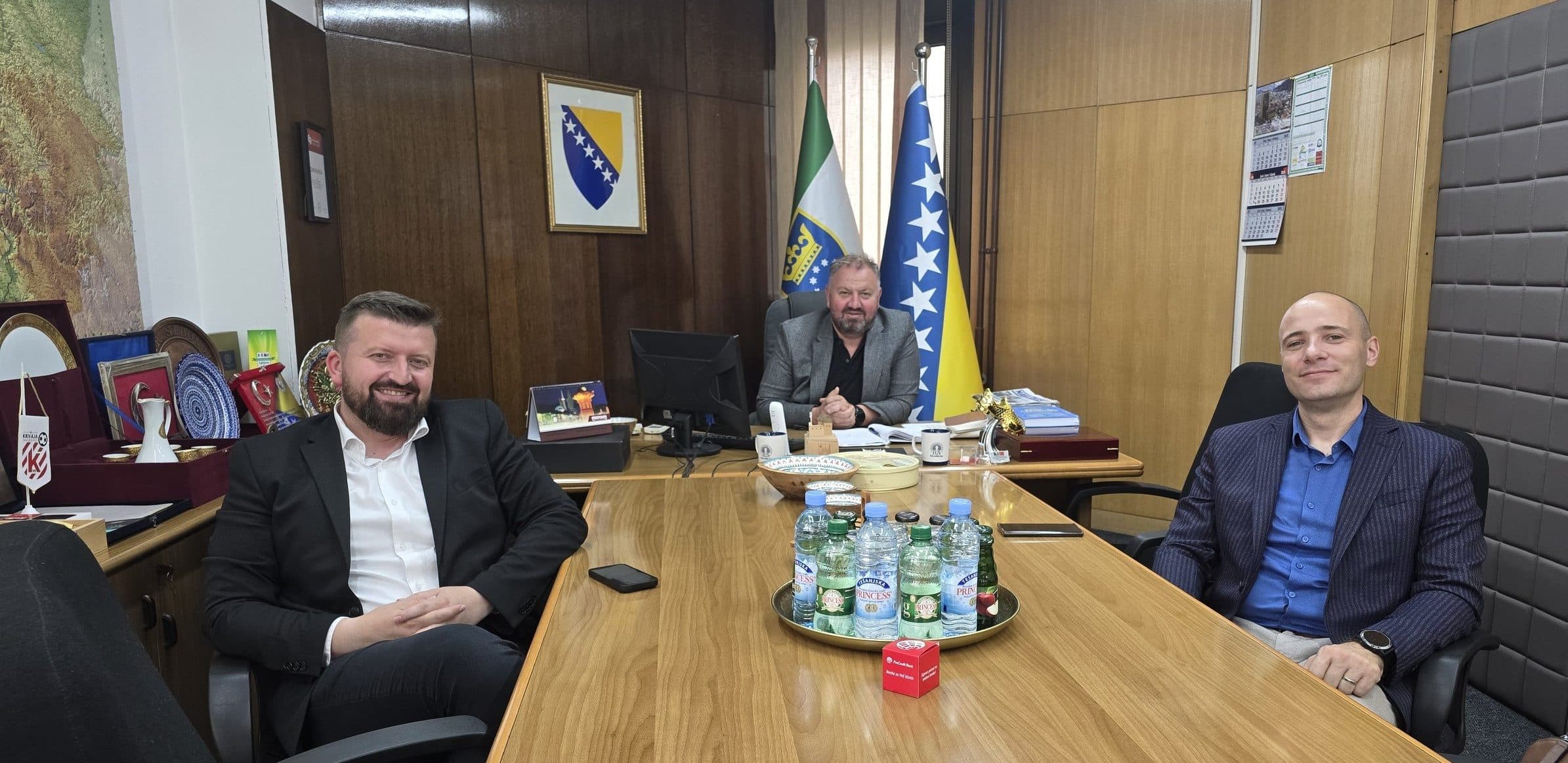 Posjeta predstavnika kompanije InterProcess Ministarstvu privrede ZDK