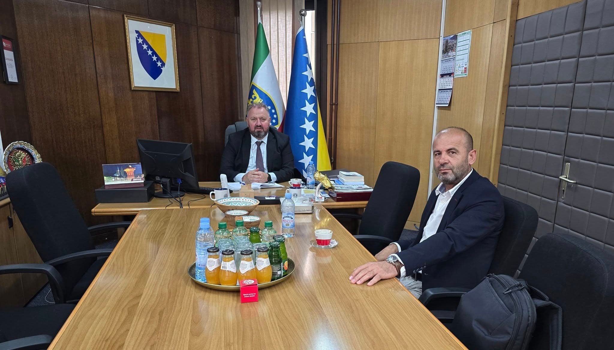 Ministar Šibonjić ugostio Haku Duljevića: razgovor o saradnji sa Sandžakom