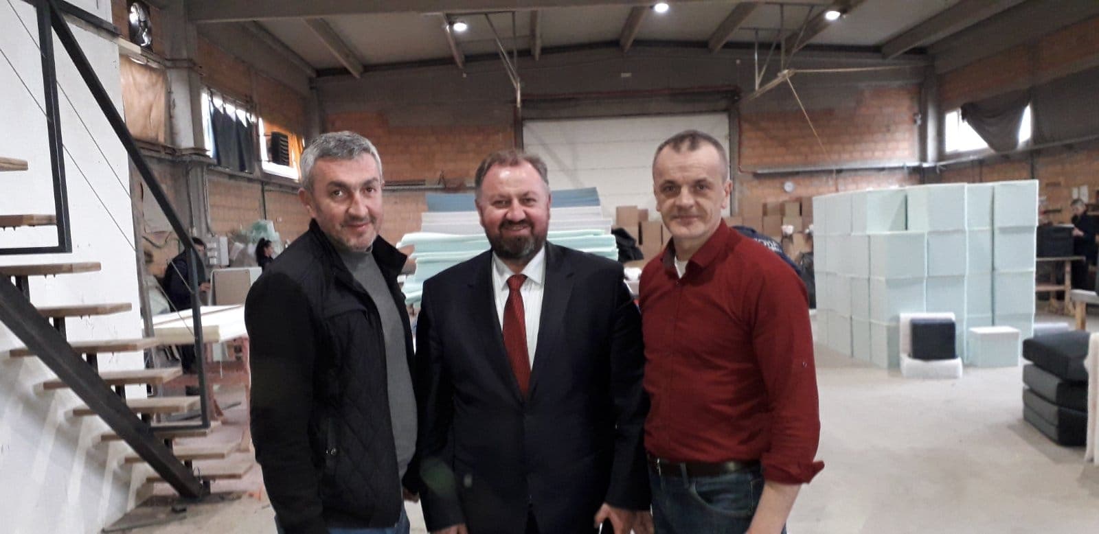 Bakan Şibonjiç Boha Firmasını Ziyaret Etti