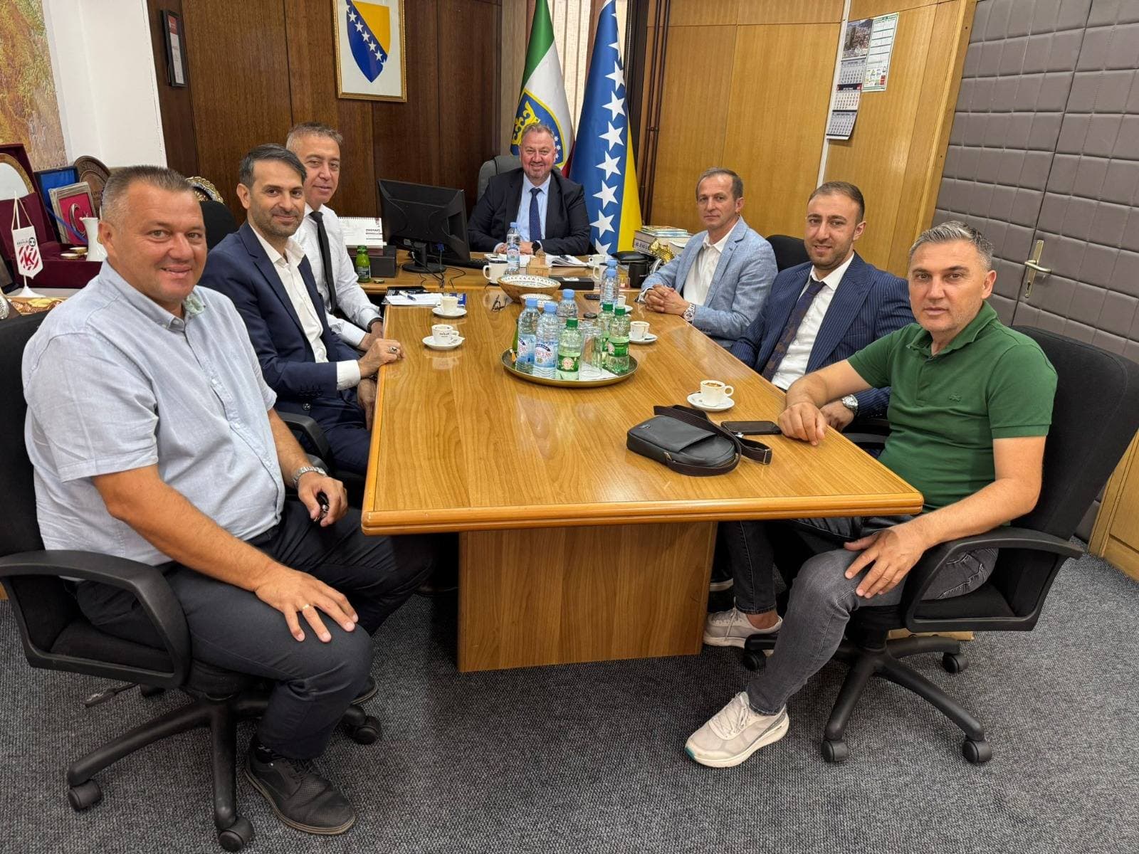 Delegacija TUBODER-a posjetila ministra privrede Zeničko-dobojskog kantona