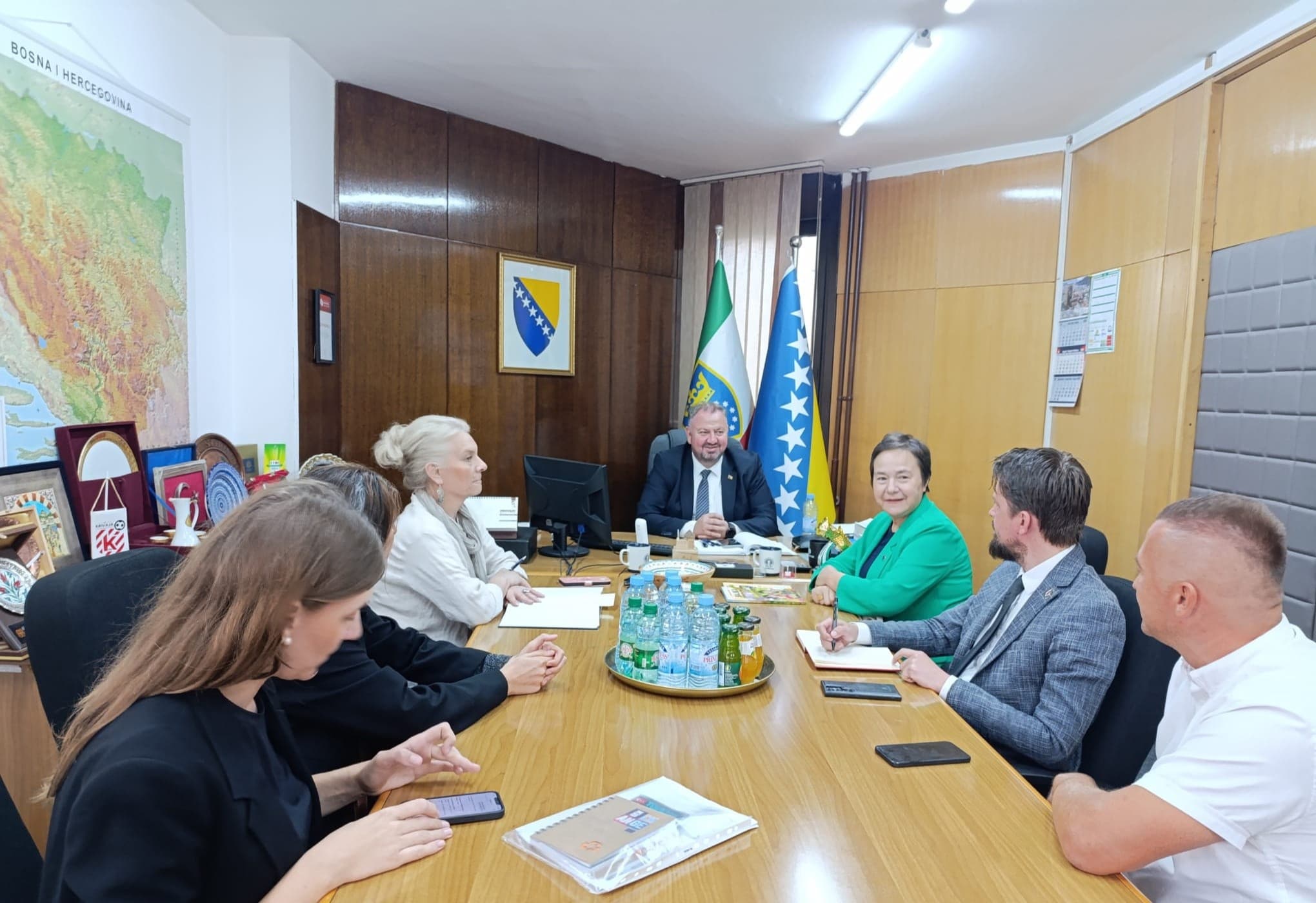 Sastanak sa delegacijom Istanbulske trgovinske komore u Ministarstvu privrede ZDK