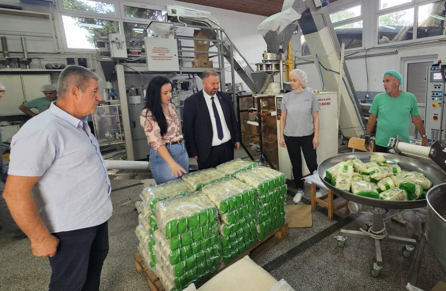 Bakan Şibonjiç Rima-Pak d.o.o. Zenica'yı ziyaret etti: yeni ürünler ZEPS'te tanıtılacak