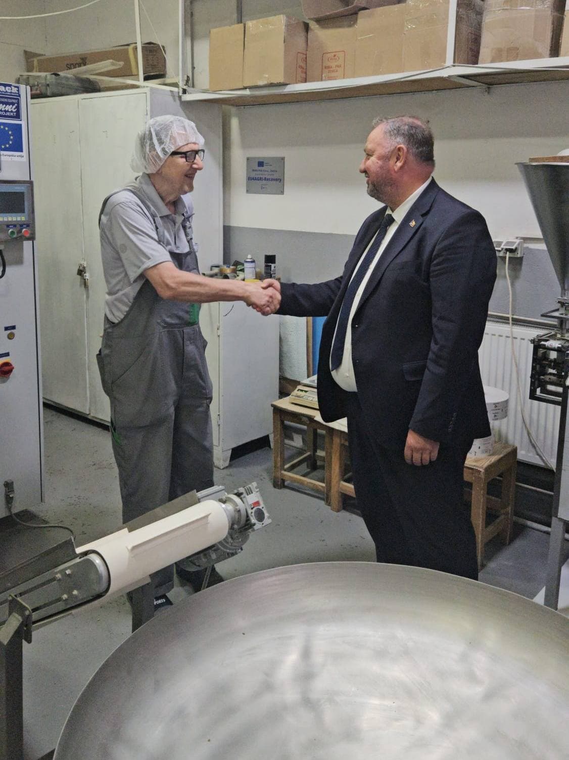 Ministar Šibonjić posjetio Rima-Pak d.o.o. Zenica: novi proizvodi premijerno na ZEPS-u