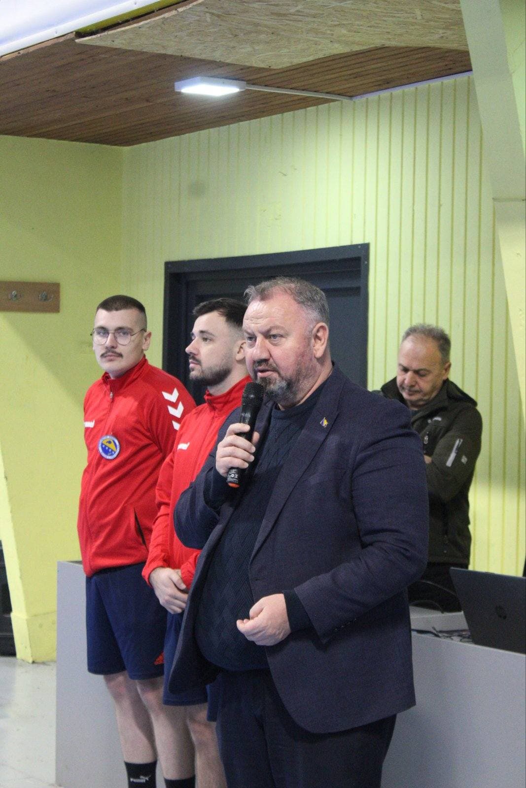 Ministar Šibonjić na otvorenju 11. memorijalnog turnira „Vedad Muminović - VEDO"