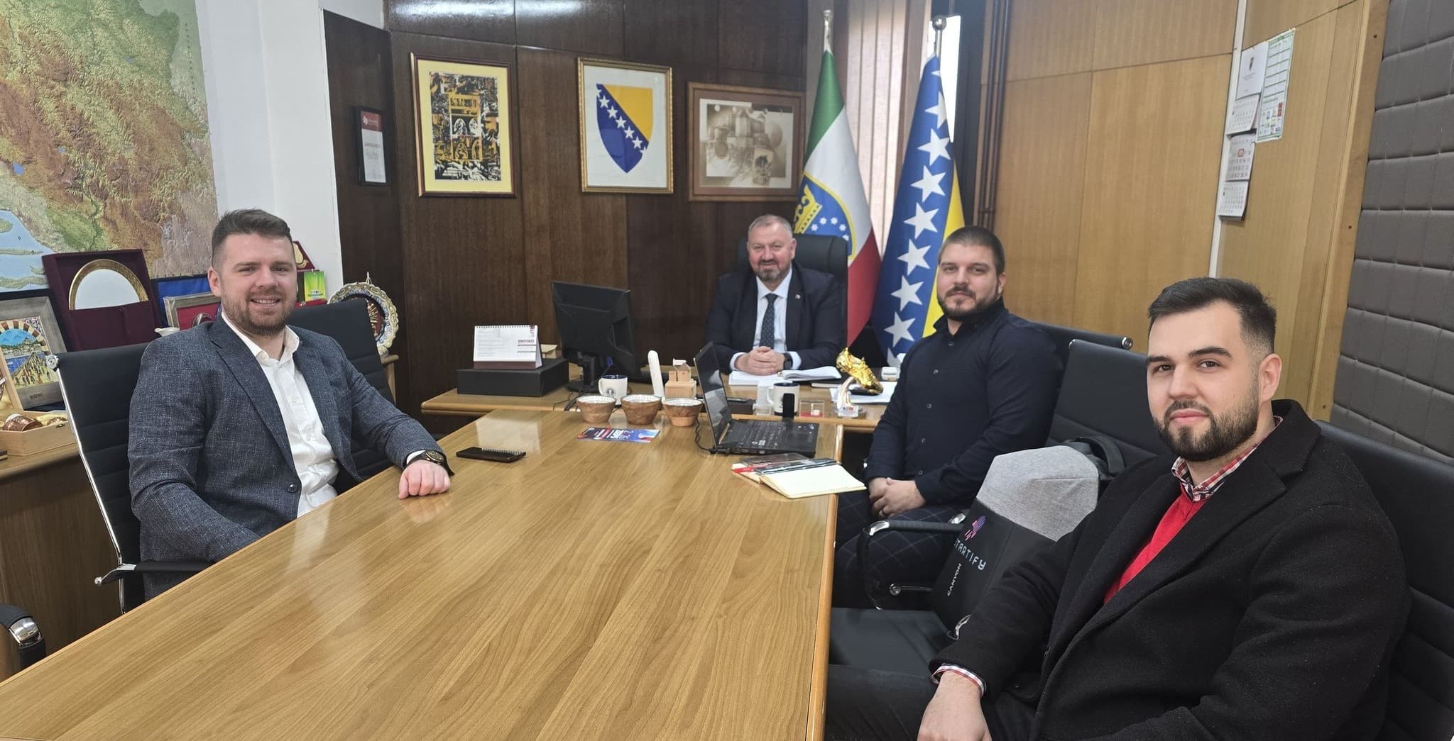 Ministar Šibonjić na sastanku sa predstavnicima IT sektora Zeničko-dobojskog kantona