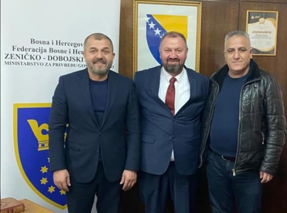 Posjeta Hasana Ünvera, vlasnika Golf Chemistry iz Turske, Ministarstvu privrede ZDK