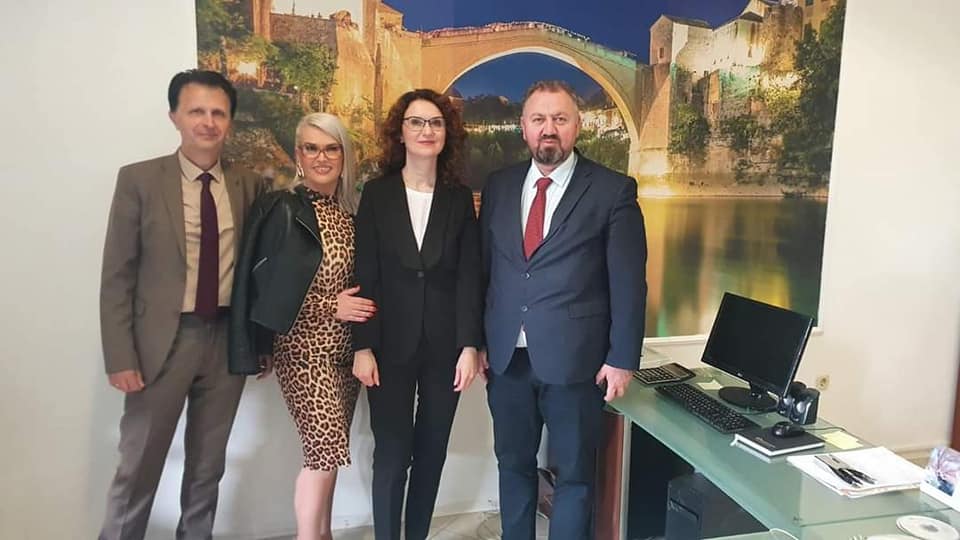 Bakan Laketić ile kantonlar arası ekonomik iş birliği görüşmeleri